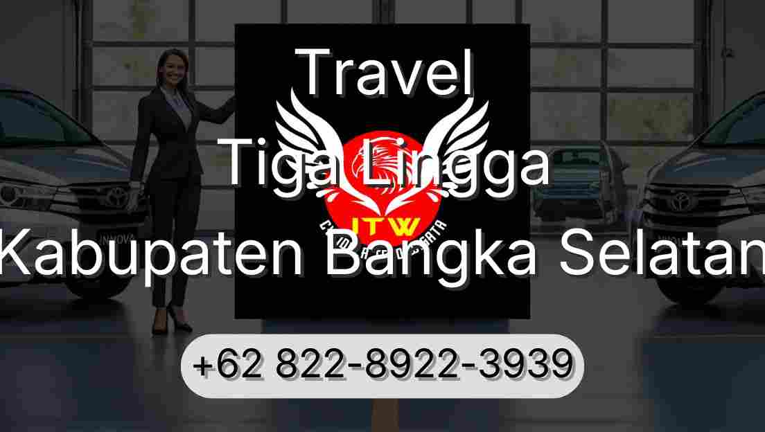 Travel Tiga Lingga Kabupaten Bangka Selatan