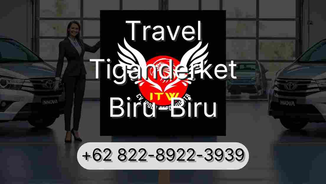 Travel Tiganderket Biru-Biru