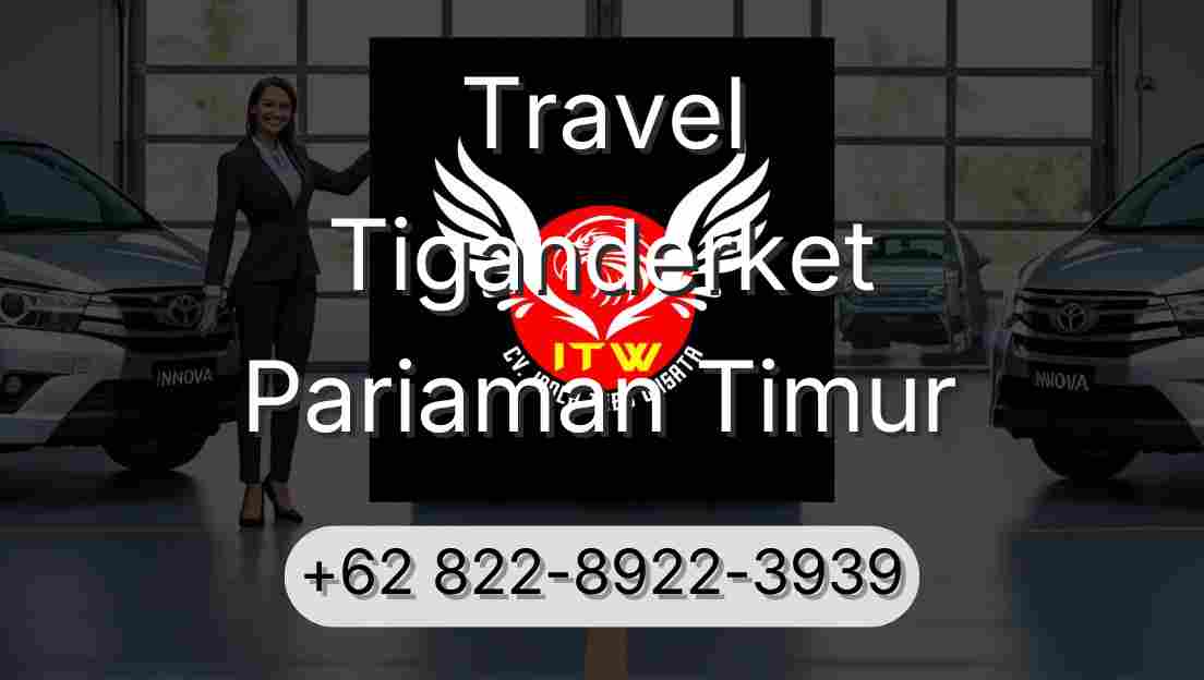 Travel Tiganderket Pariaman Timur