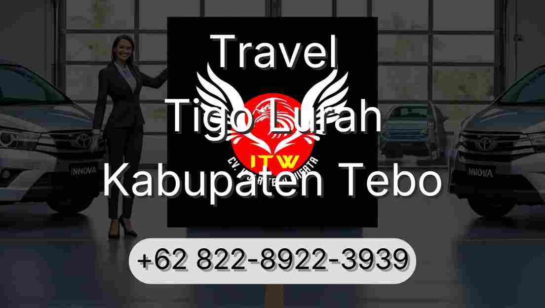 Travel Tigo Lurah Kabupaten Tebo
