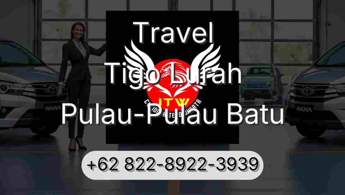 Travel Tigo Lurah Pulau-Pulau Batu