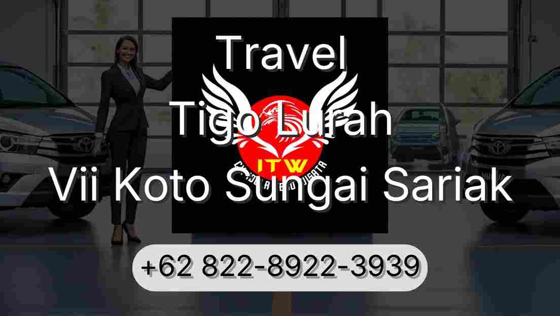 Travel Tigo Lurah Vii Koto Sungai Sariak