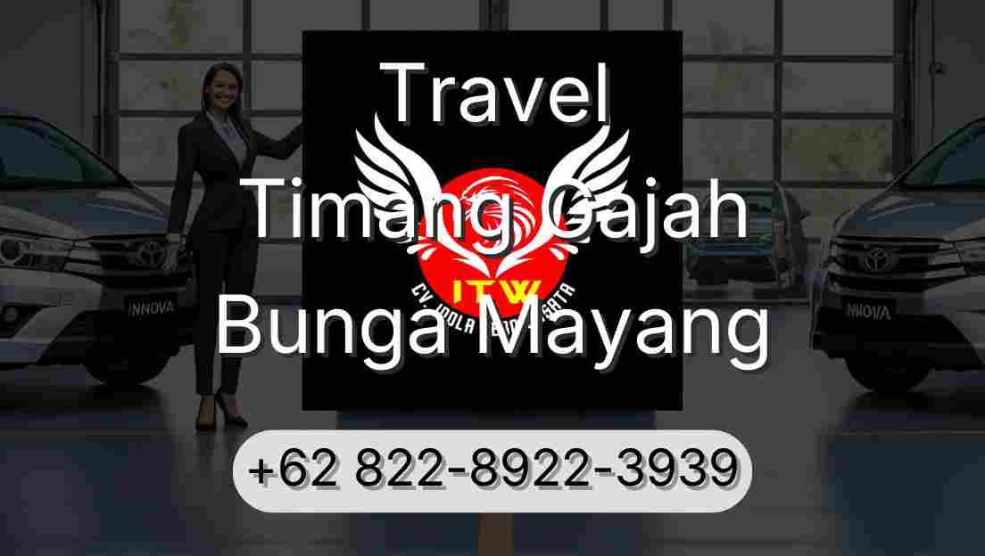 Travel Timang Gajah Bunga Mayang