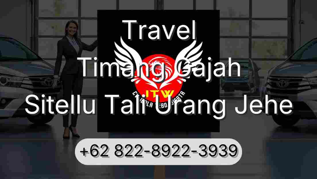 Travel Timang Gajah Sitellu Tali Urang Jehe
