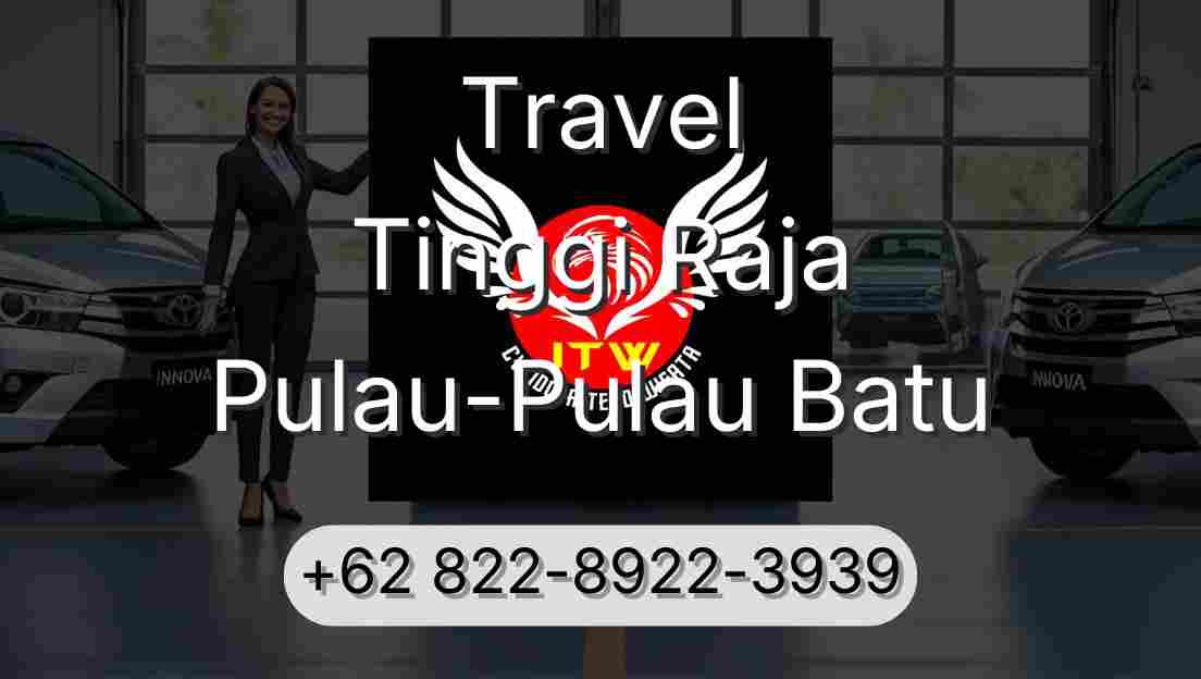 Travel Tinggi Raja Pulau-Pulau Batu