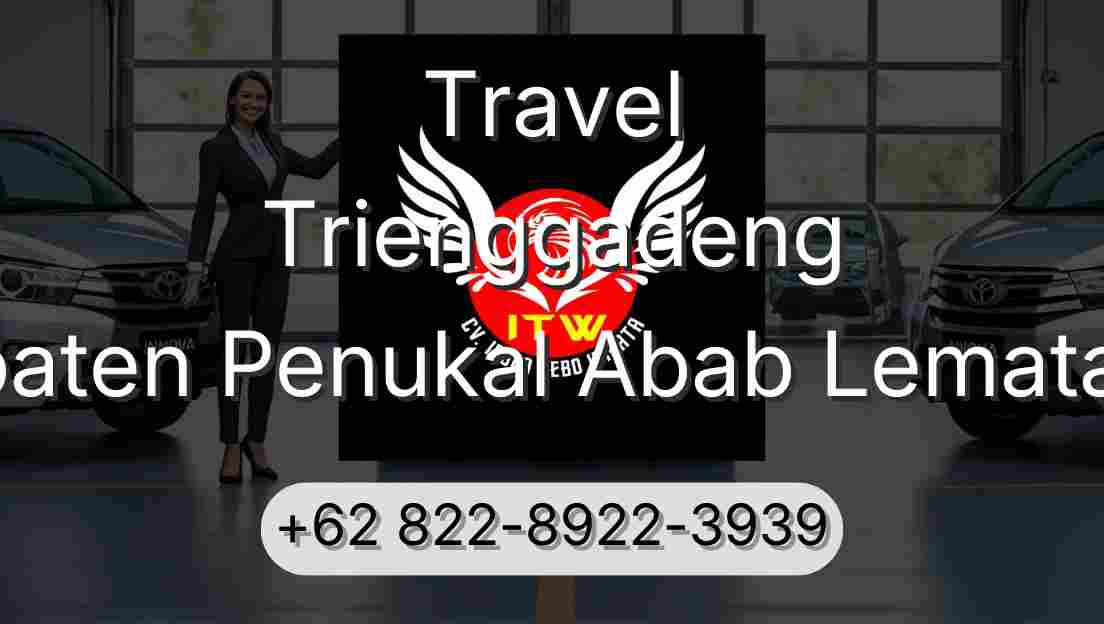 Travel Trienggadeng Kabupaten Penukal Abab Lematang Ilir