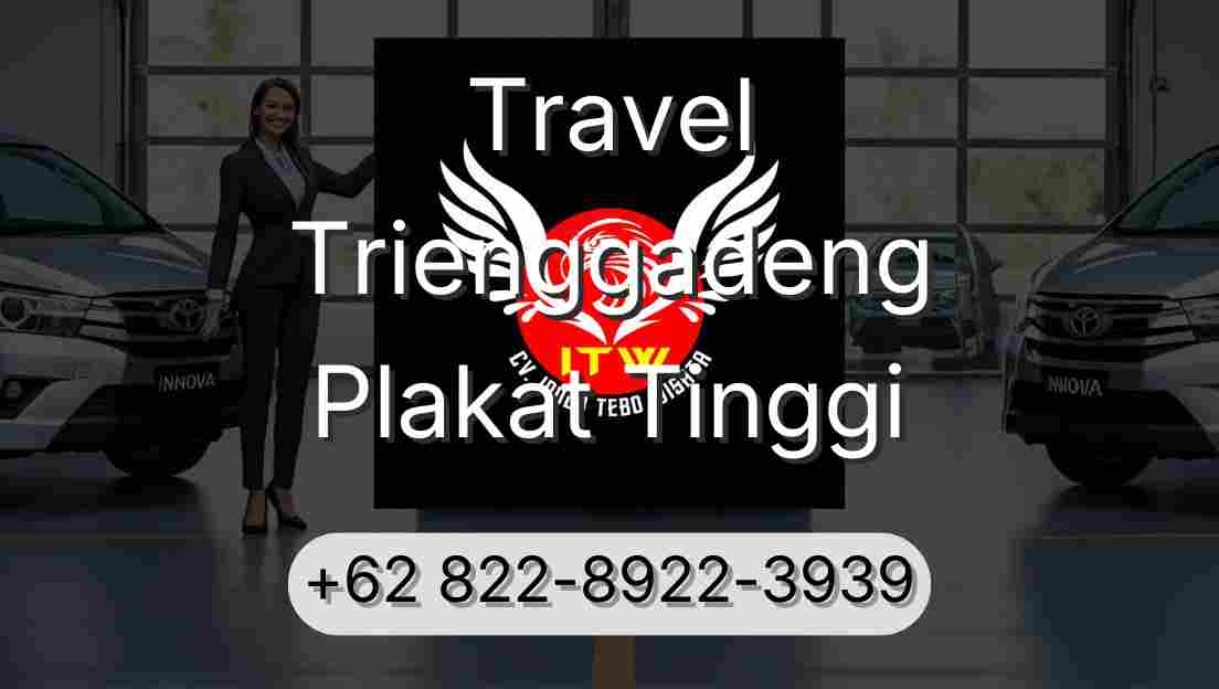 Travel Trienggadeng Plakat Tinggi