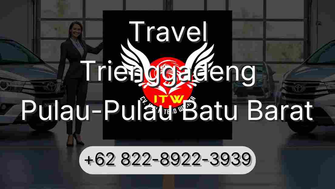 Travel Trienggadeng Pulau-Pulau Batu Barat
