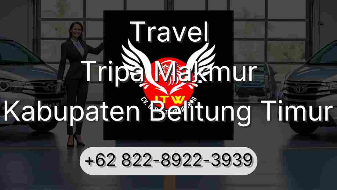 Travel Tripa Makmur Kabupaten Belitung Timur