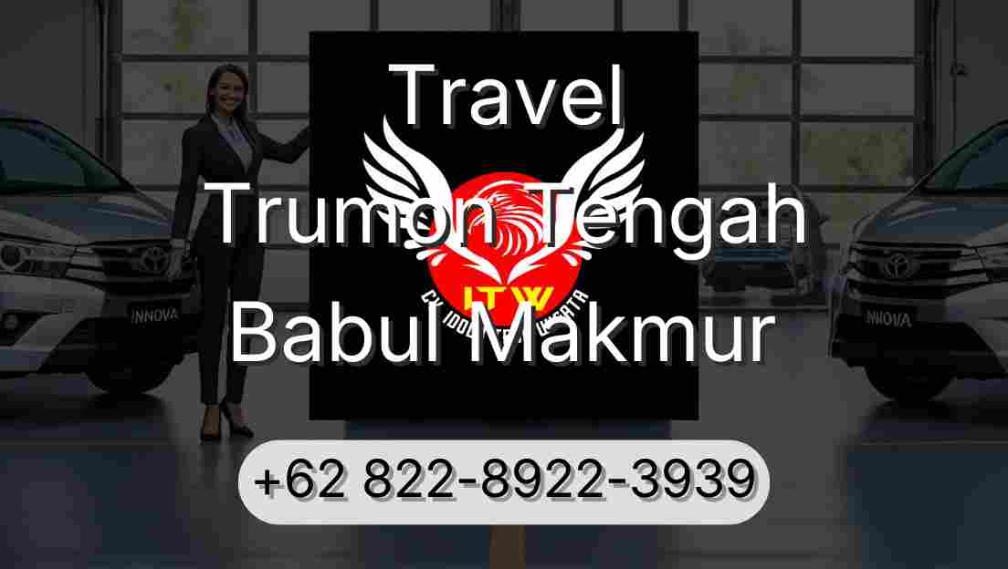Travel Trumon Tengah Babul Makmur