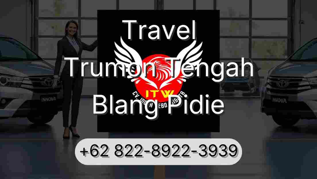 Travel Trumon Tengah Blang Pidie