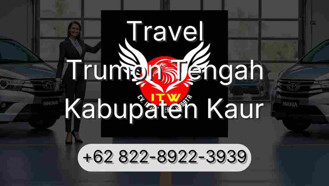 Travel Trumon Tengah Kabupaten Kaur