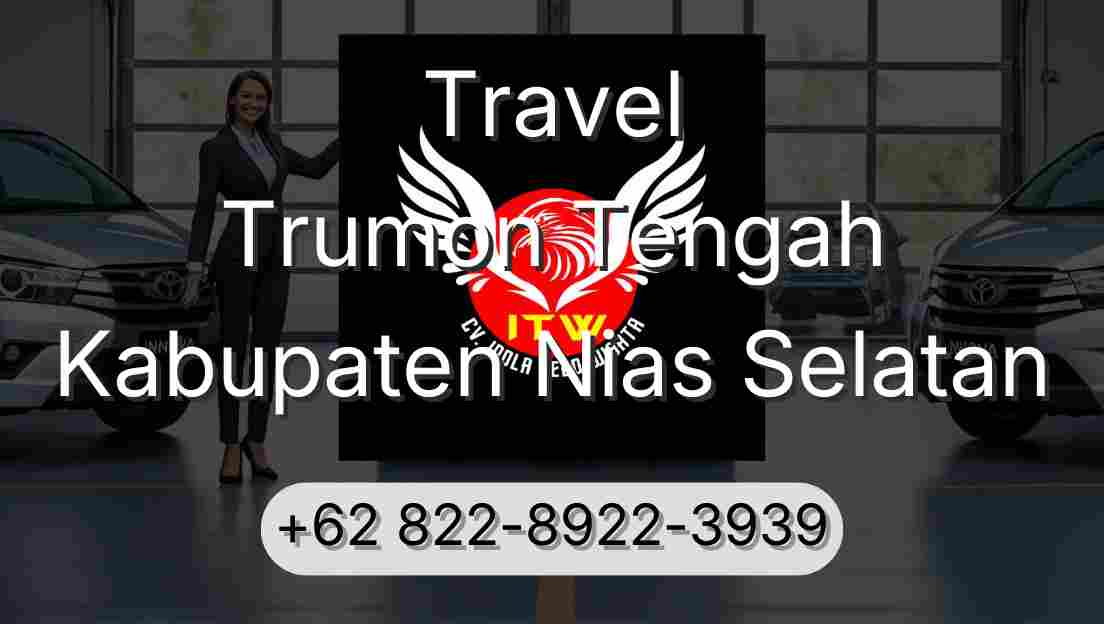 Travel Trumon Tengah Kabupaten Nias Selatan