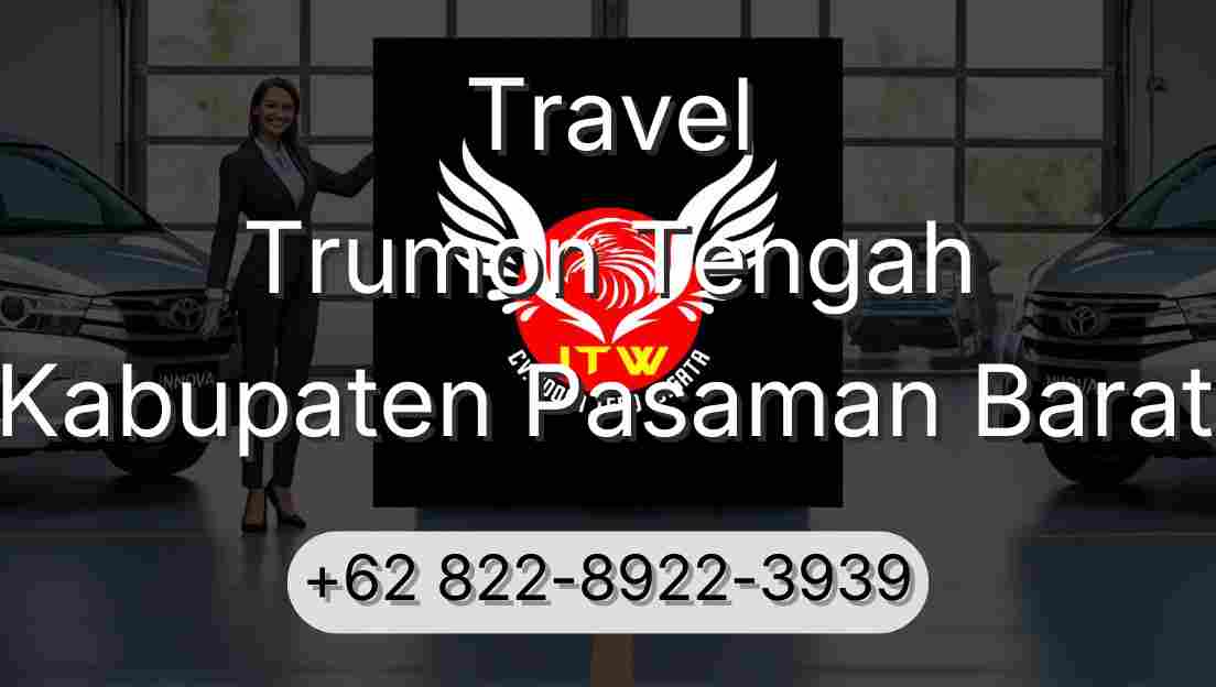 Travel Trumon Tengah Kabupaten Pasaman Barat