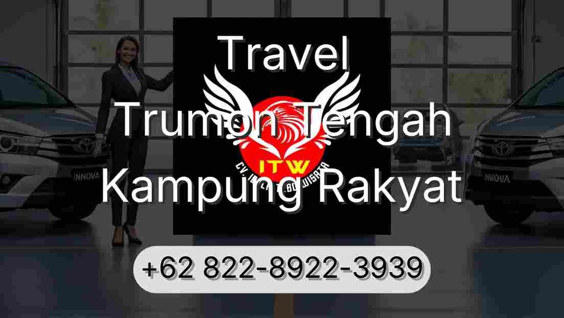 Travel Trumon Tengah Kampung Rakyat