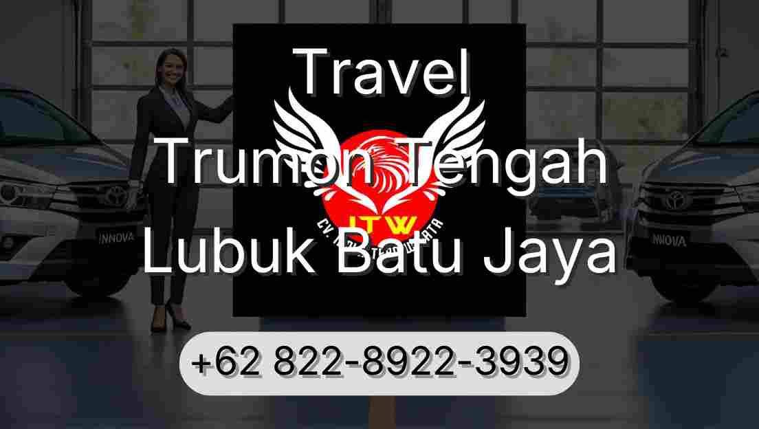 Travel Trumon Tengah Lubuk Batu Jaya