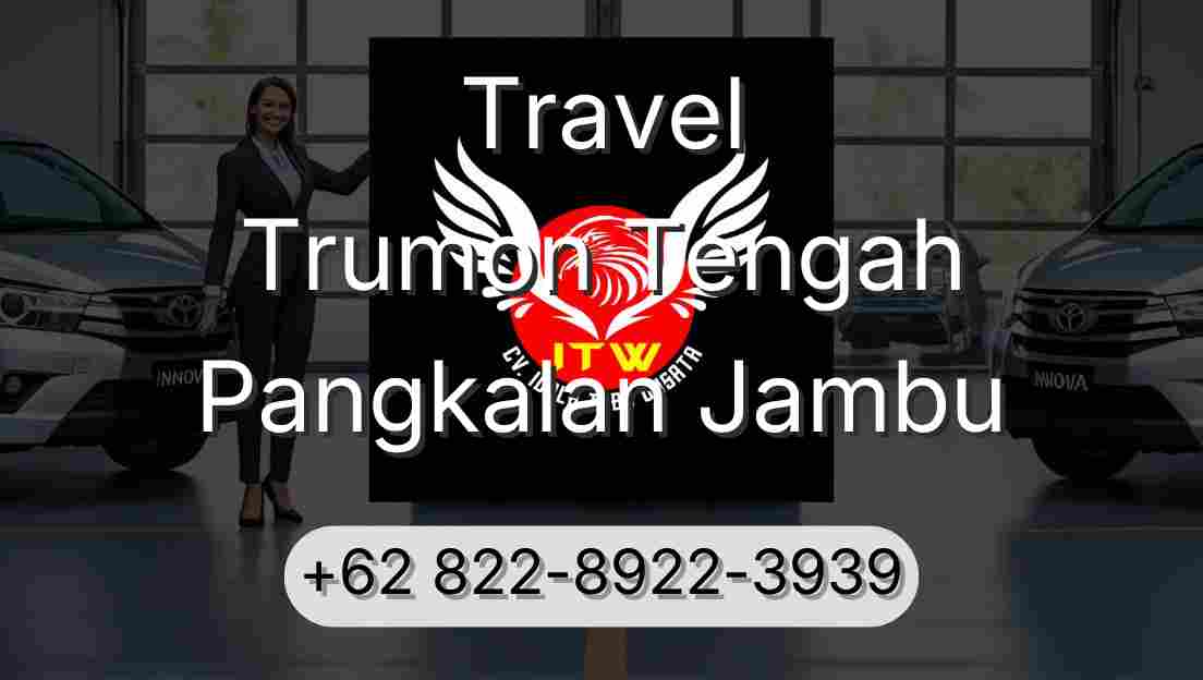 Travel Trumon Tengah Pangkalan Jambu
