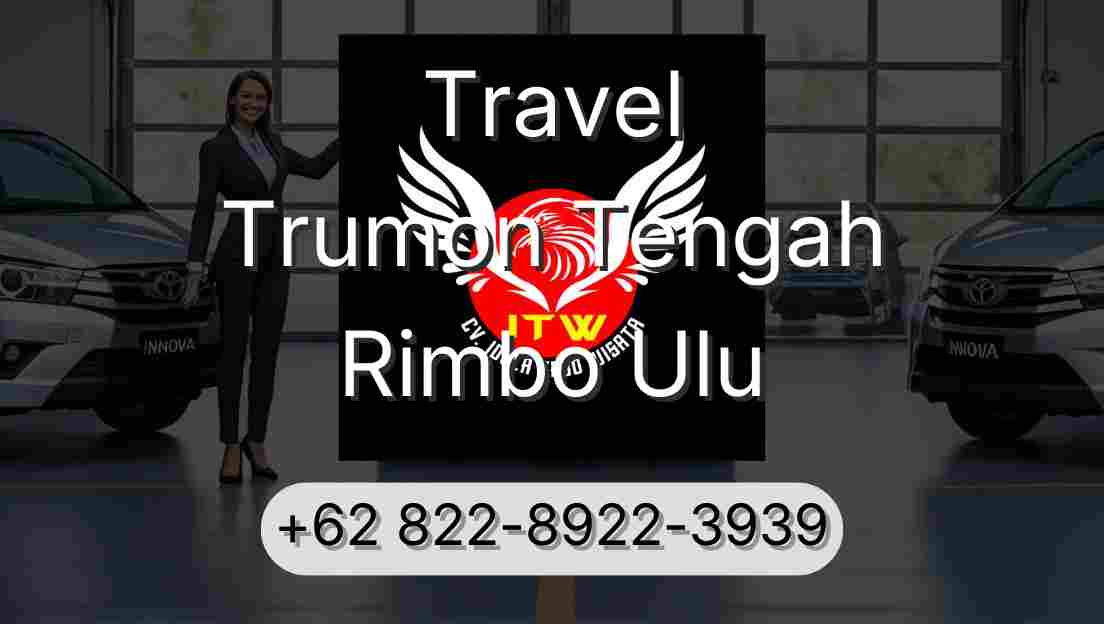Travel Trumon Tengah Rimbo Ulu