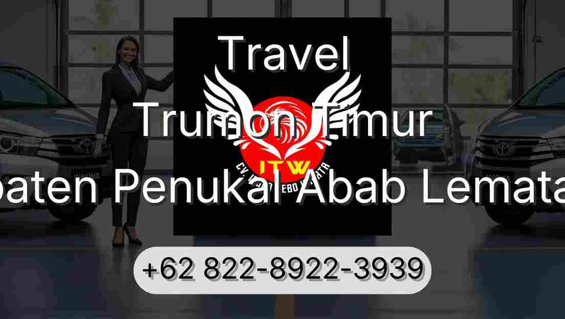 Travel Trumon Timur Kabupaten Penukal Abab Lematang Ilir