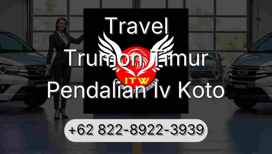Travel Trumon Timur Pendalian Iv Koto