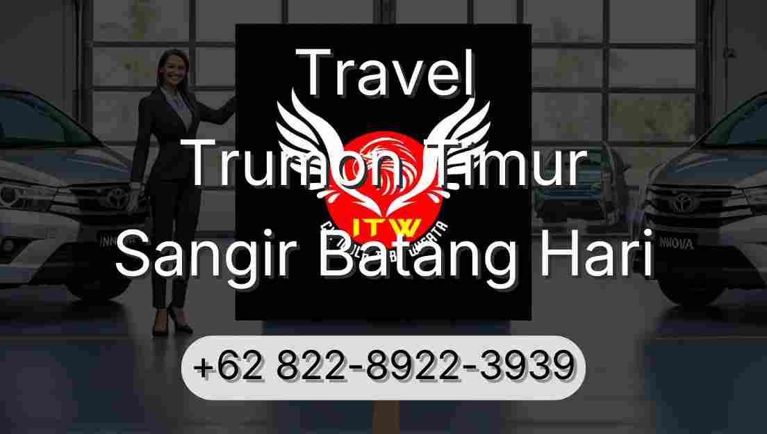 Travel Trumon Timur Sangir Batang Hari