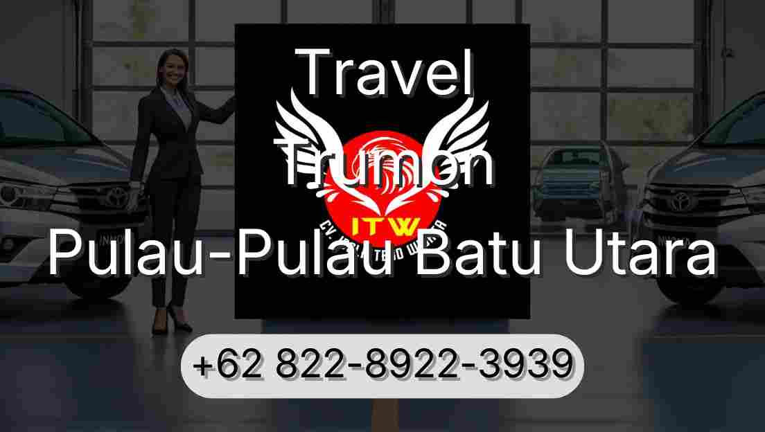 Travel Trumon Pulau-Pulau Batu Utara