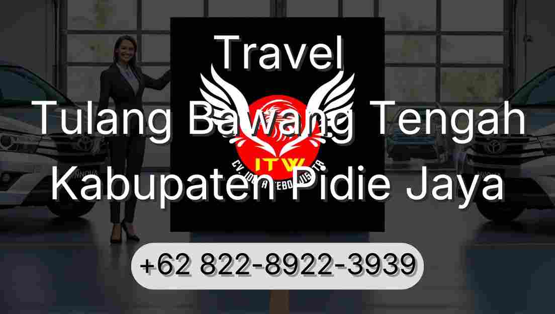 Travel Tulang Bawang Tengah Kabupaten Pidie Jaya