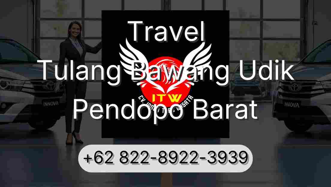 Travel Tulang Bawang Udik Pendopo Barat