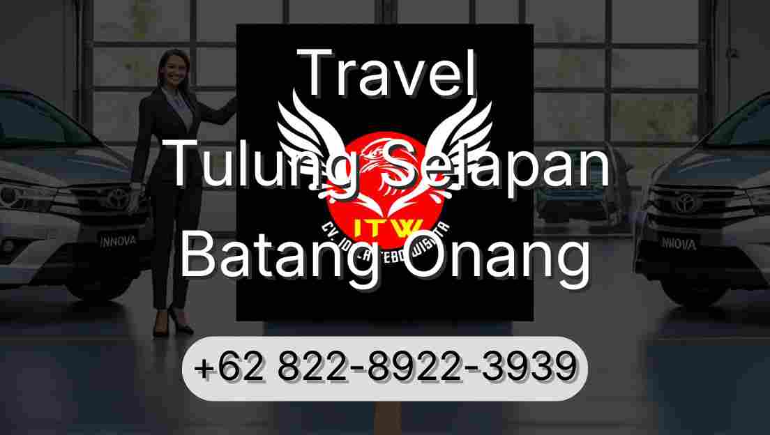 Travel Tulung Selapan Batang Onang