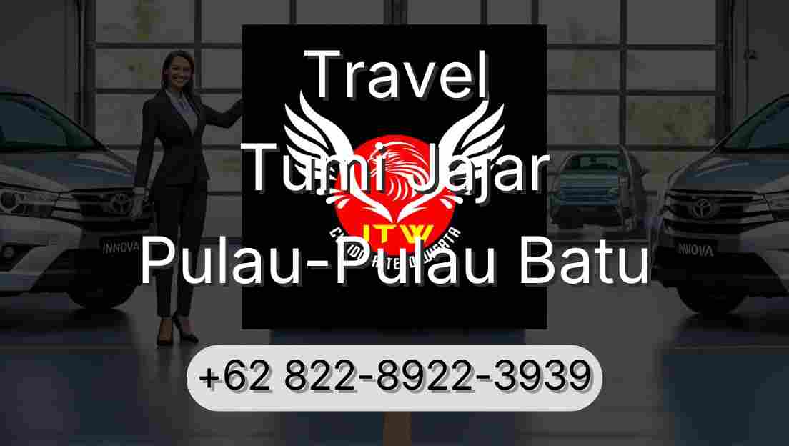 Travel Tumi Jajar Pulau-Pulau Batu