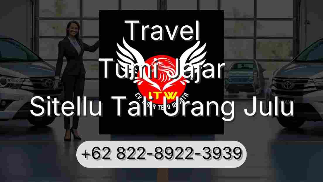 Travel Tumi Jajar Sitellu Tali Urang Julu