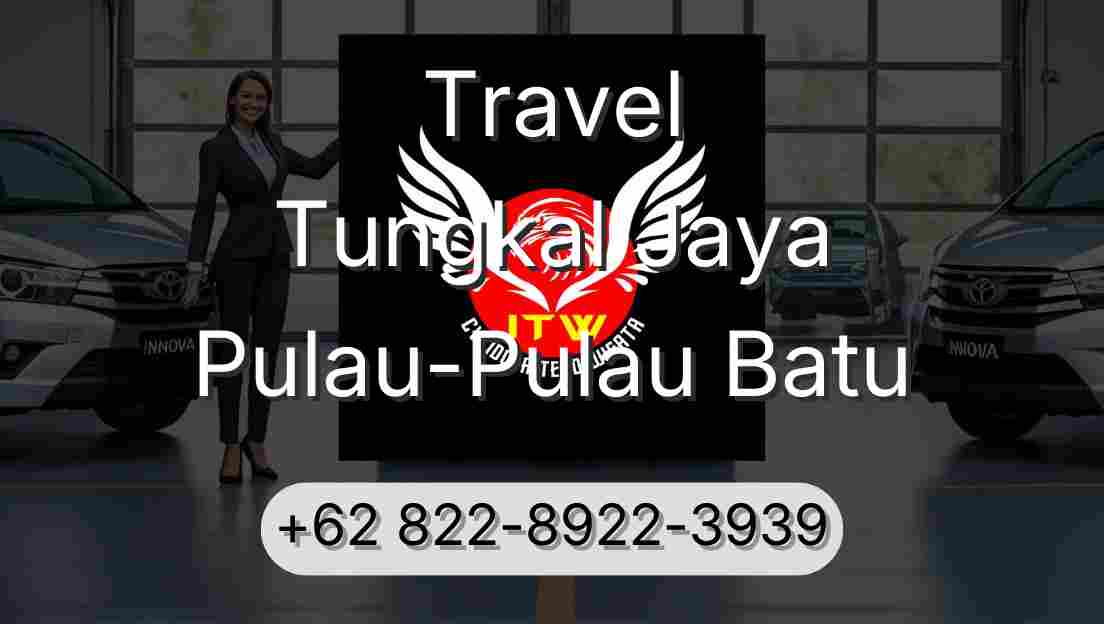 Travel Tungkal Jaya Pulau-Pulau Batu