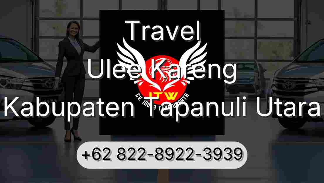 Travel Ulee Kareng Kabupaten Tapanuli Utara