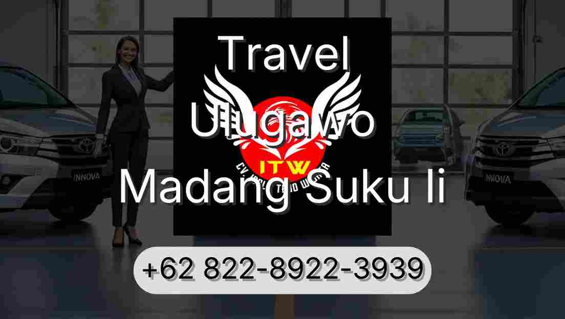 Travel Ulugawo Madang Suku Ii