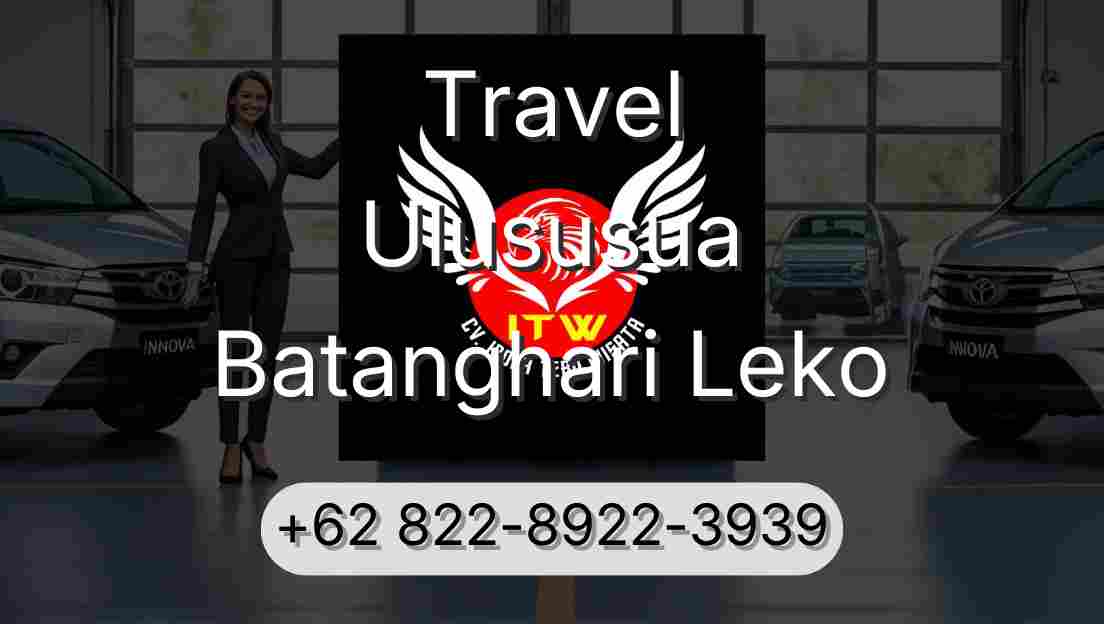 Travel Ulususua Batanghari Leko