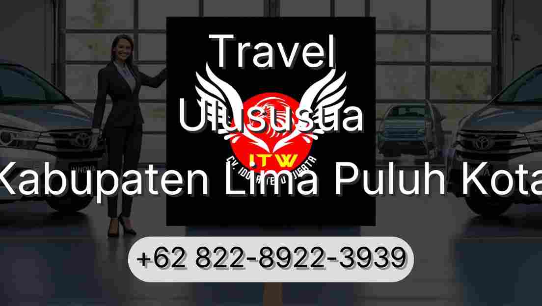 Travel Ulususua Kabupaten Lima Puluh Kota