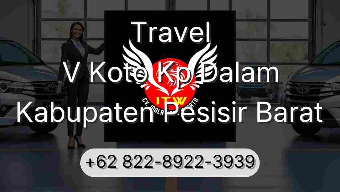 Travel V Koto Kp Dalam Kabupaten Pesisir Barat