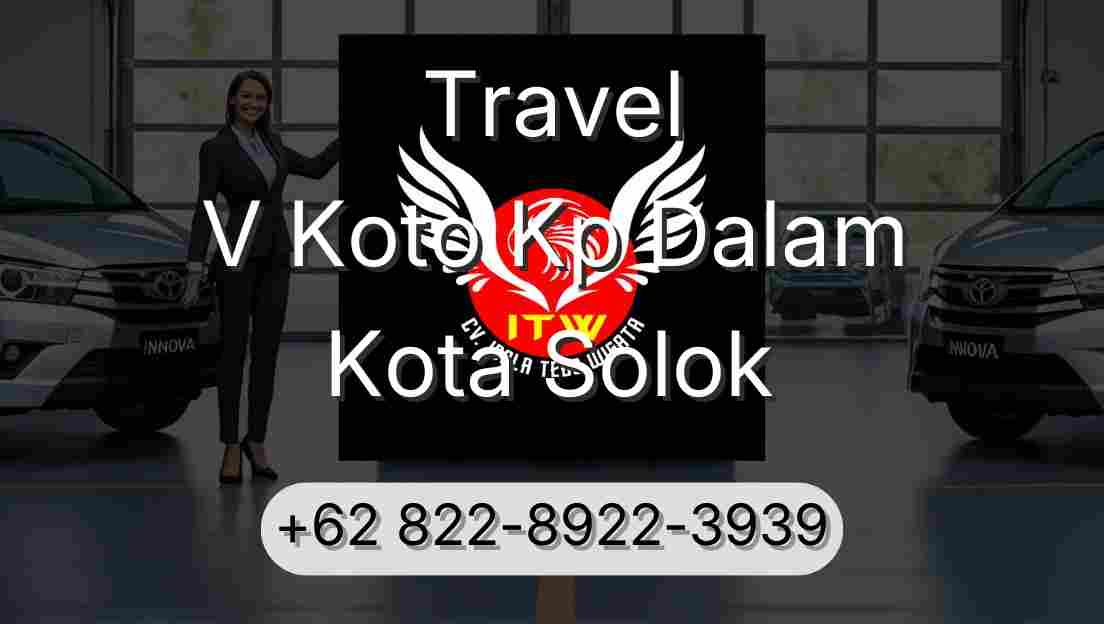 Travel V Koto Kp Dalam Kota Solok