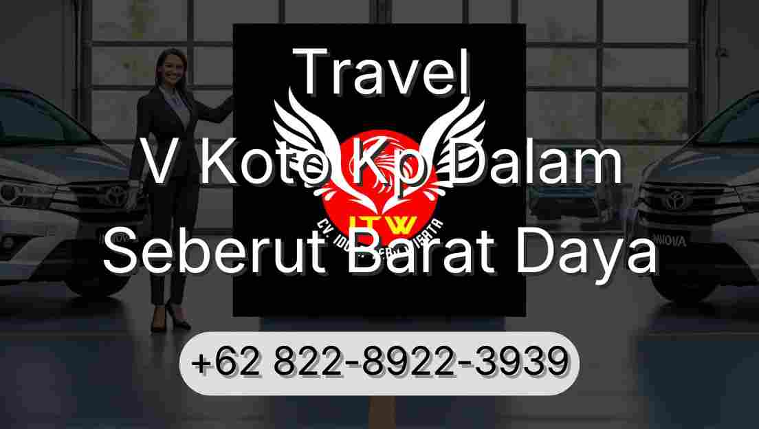 Travel V Koto Kp Dalam Seberut Barat Daya