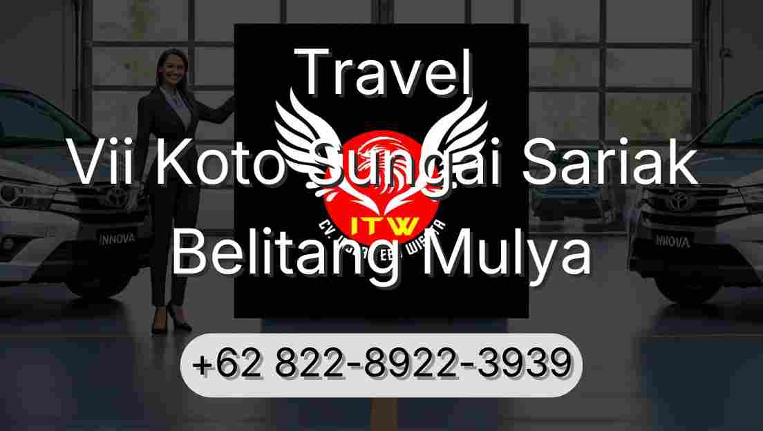 Travel Vii Koto Sungai Sariak Belitang Mulya