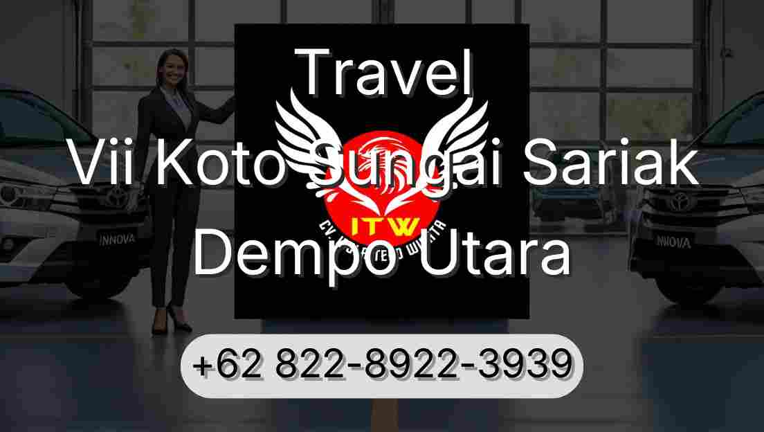 Travel Vii Koto Sungai Sariak Dempo Utara