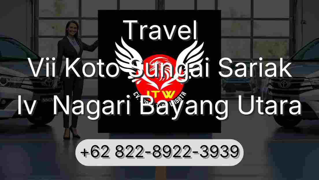 Travel Vii Koto Sungai Sariak Iv  Nagari Bayang Utara