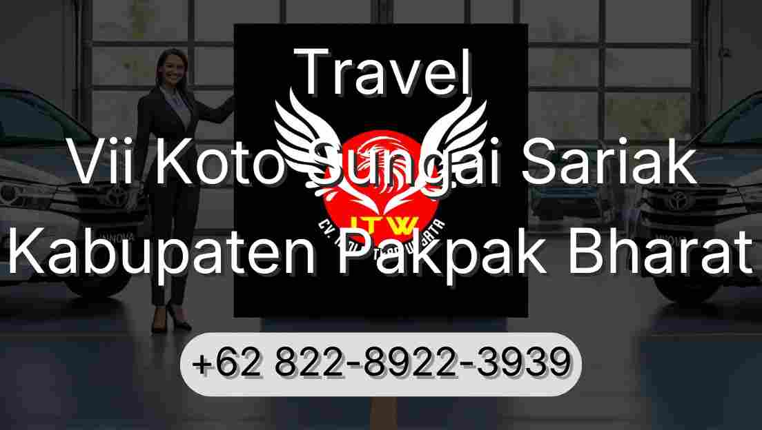Travel Vii Koto Sungai Sariak Kabupaten Pakpak Bharat