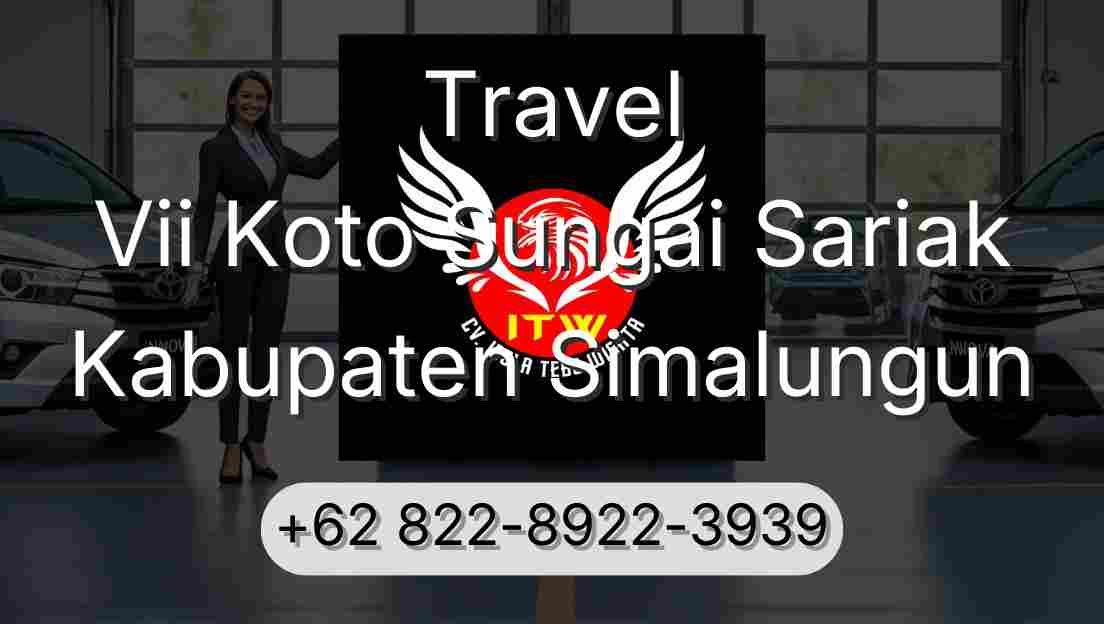 Travel Vii Koto Sungai Sariak Kabupaten Simalungun