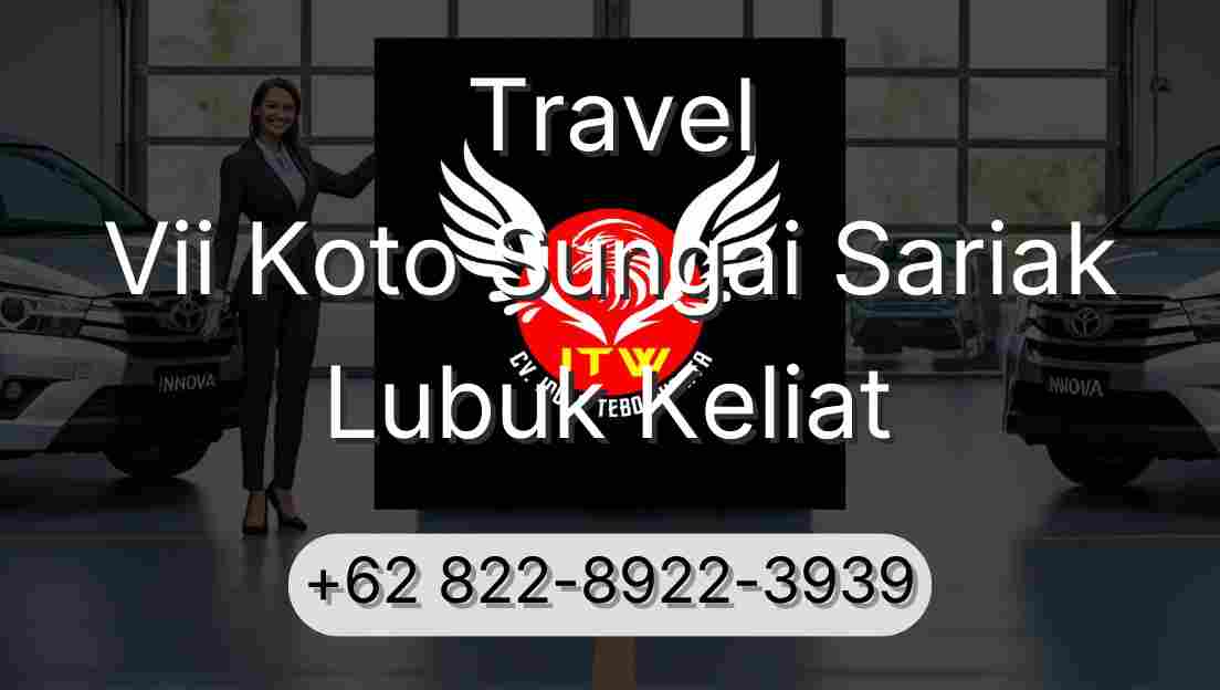 Travel Vii Koto Sungai Sariak Lubuk Keliat