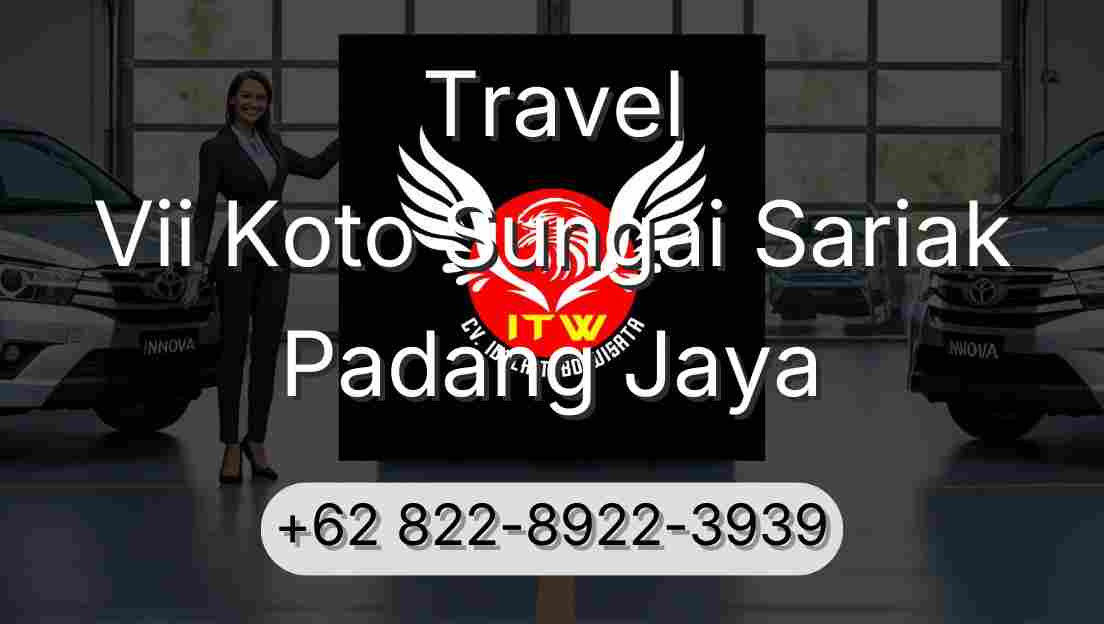 Travel Vii Koto Sungai Sariak Padang Jaya