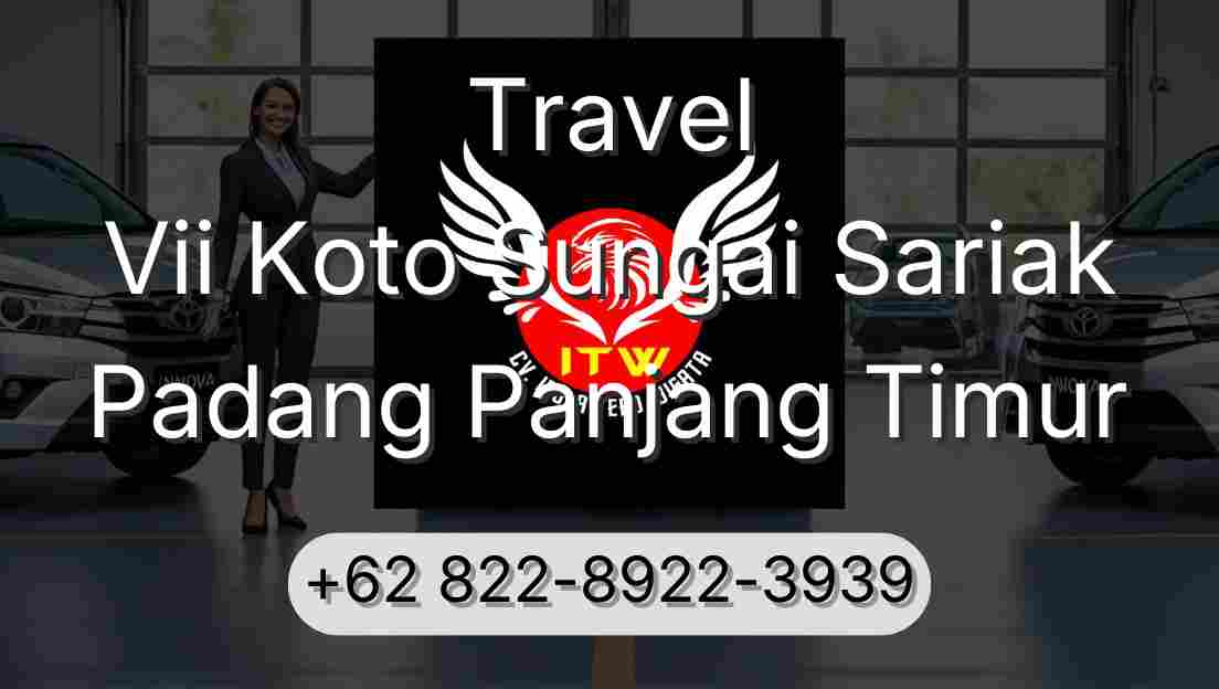 Travel Vii Koto Sungai Sariak Padang Panjang Timur