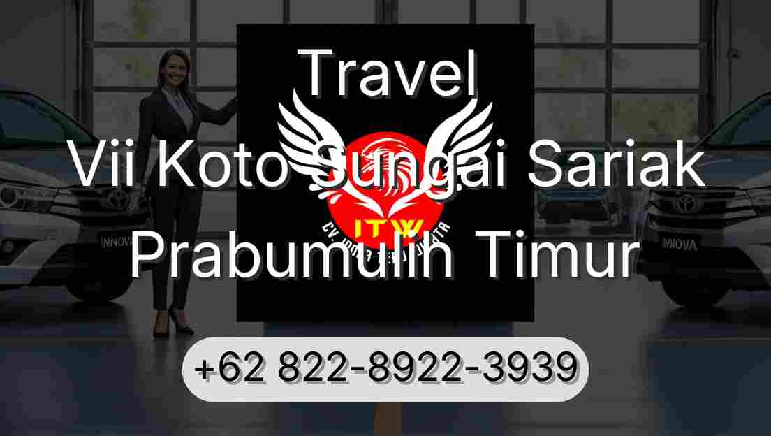 Travel Vii Koto Sungai Sariak Prabumulih Timur