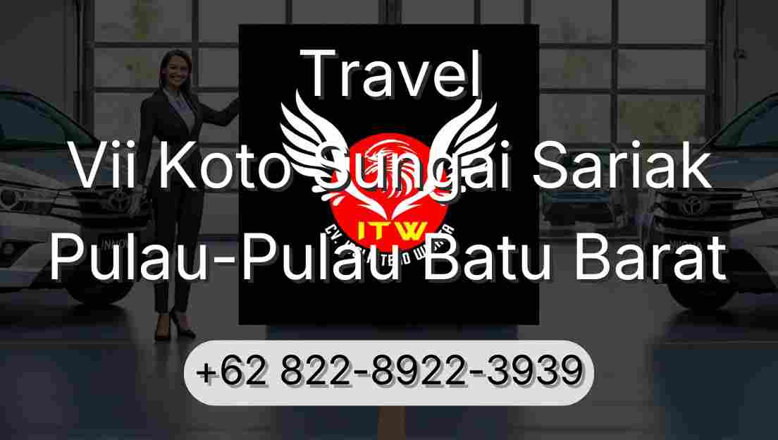 Travel Vii Koto Sungai Sariak Pulau-Pulau Batu Barat