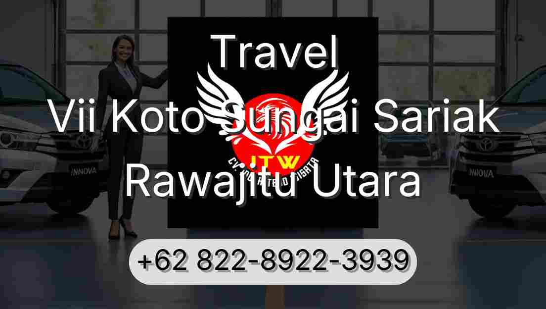 Travel Vii Koto Sungai Sariak Rawajitu Utara